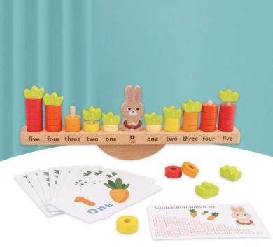 Bộ Học Toán Con Thỏ Theo PP MONTESSORI Giúp Bé Học Tập Phát Triển Trí Tuệ Cho Bé